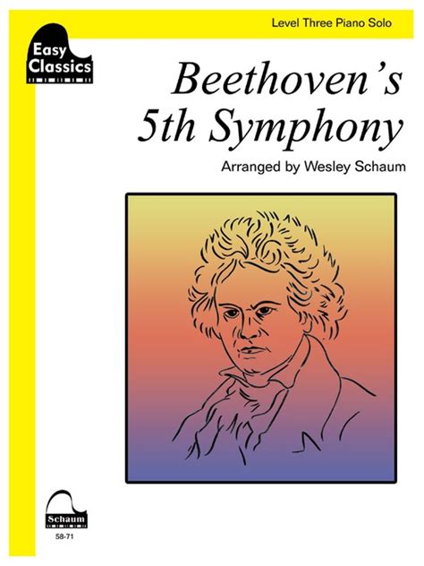 Beethoven's 5th Symphony: Piano Sheet: Ludwig van Beethoven | Sheet Music