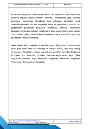 Materi Perencanaan Pengadaan Pdf