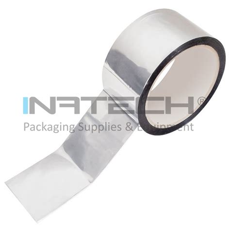 Banda Adeziva Aluminizata 50 Mm X 50 M X 47 My INATECH Packaging