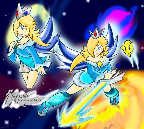 Rosalina The Guardian Of Space By Xero J On Deviantart Daily Drawing