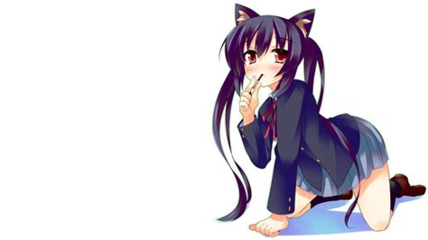 Fondos De Pantalla Ilustraci N Nekomimi Anime Chicas Anime