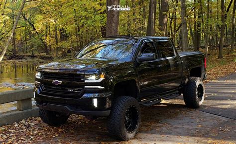 2017 Chevrolet Silverado 1500 Wheel Offset Super Aggressive 3"-5 ...