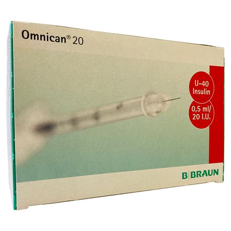 Omnican 20 U 40 0 5 Ml 8 Mm Tk Pharma Trade