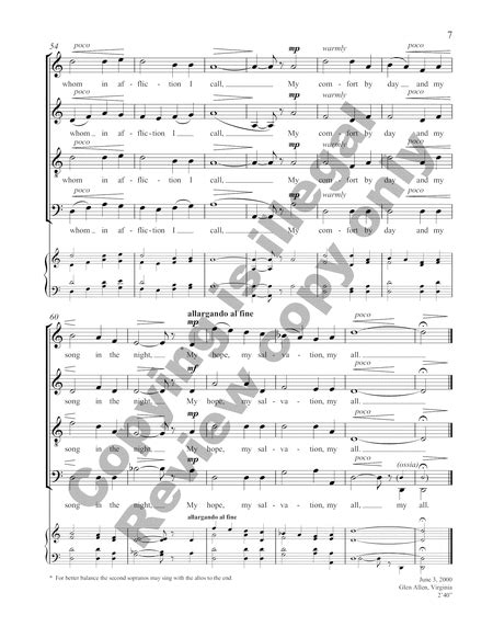 O Thou In Whose Presence My Soul Takes Delight By James Mccullough 4 Part Sheet Music