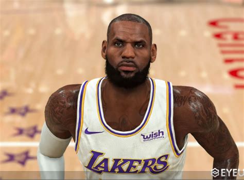 Lebron James Cyberface And Body Model By Mr G86