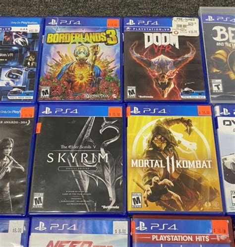 Ps4 Games Bundle Lot 30 Pack Misc Genres Great Deal Ebay