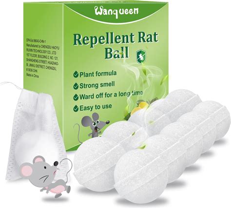 Amazon 10 Packs Repellent Rat Ball Mouse Repellent Peppermint Oil