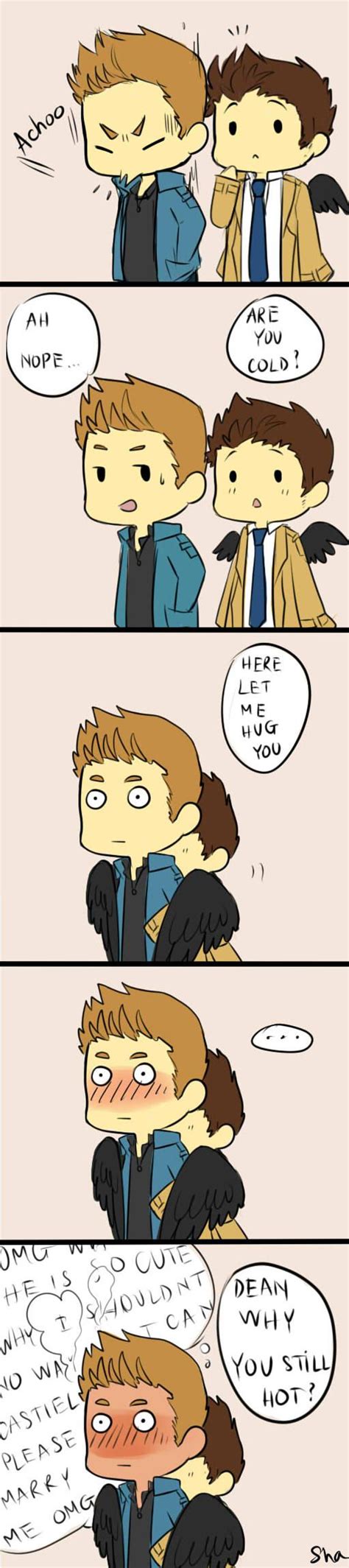 Destiel Strip By Shastrider On Deviantart More Cute Cas And Dean Dean