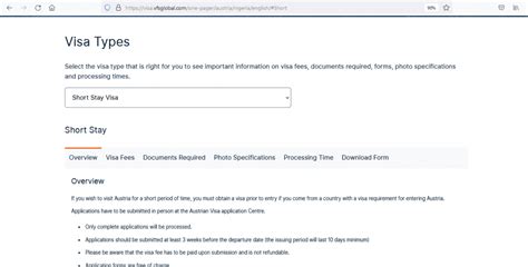 Austria Visa From Nigeria How To Apply For Austrian Schengen Visa