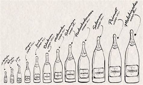 Decoding Champagne Wine Bottle Sizes & Names. | Blog Your Wine