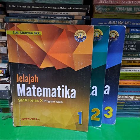 Jual Buku Bekas Jelajah Matematika Kelas Sma Yudhistira Kelompok