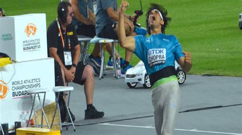 Neeraj Chopra Scripts History Again Become First Indian To Bag Gold At