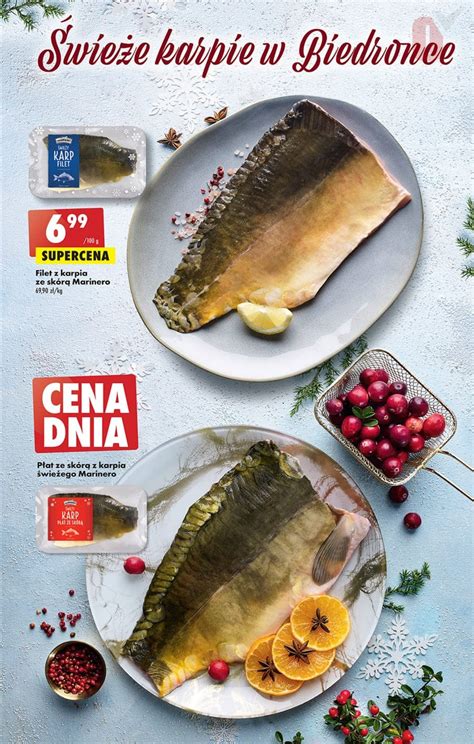 Biedronka 19 12 2022 W Tym Tygodniu Karp Cena Dnia Filet Z Karpia