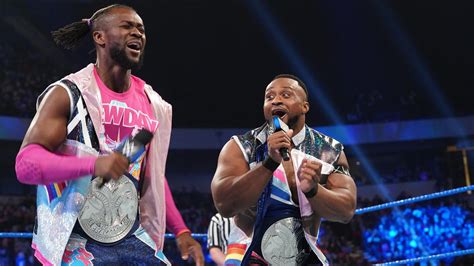 The New Day Vs Shinsuke Nakamura Cesaro Smackdown Tag Team