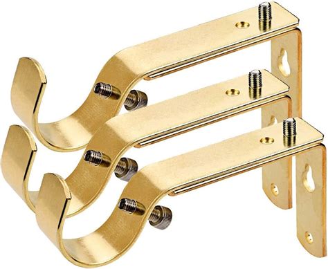 Amazon Kxlife Heavy Duty Ceiling Mounted Curtain Rod Brackets