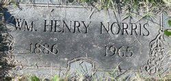 William Henry Norris M Morial Find A Grave