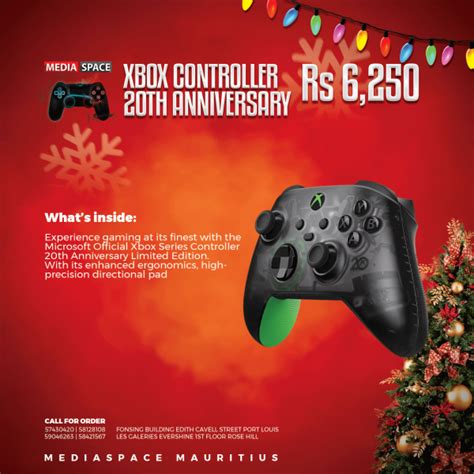 Xbox Wireless Controller 20th Anniversary Special Edition Mediaspace