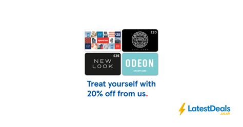 20% off Gift Cards - Pizza Express - Gap - Odeon - New Look at Tesco at ...