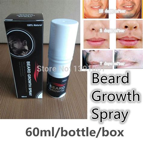 Original Beard Growth Spray 60ml Beard Grow Stimulator 100 Natural