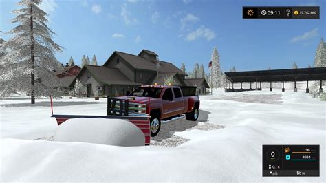 2016 CHEVY SILVERADO 3500HD PLOW TRUCK FS17 Farming Simulator 17