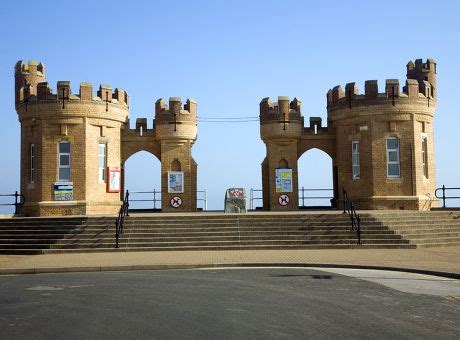 Pier Towers Castle Style Building Withernsea Editorial Stock Photo - Stock Image | Shutterstock