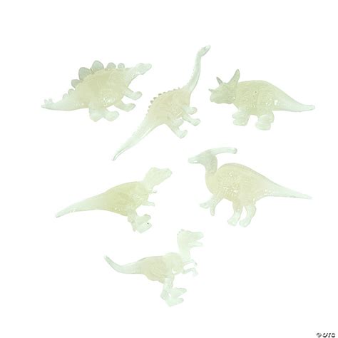 Glow In The Dark Squishy Dinosaurs Pc Oriental Trading