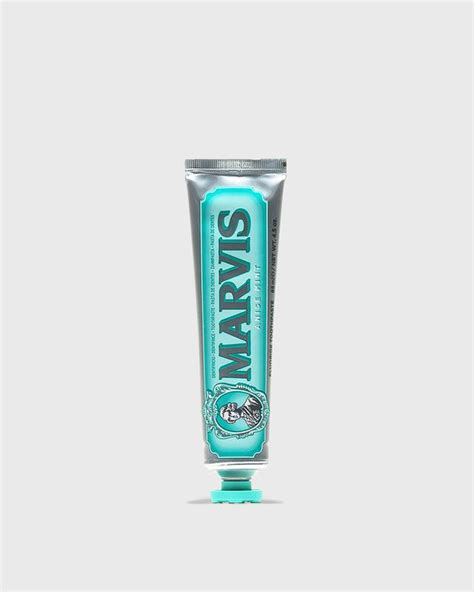 Marvis Toothpaste Anise Mint Ml Green Silver Bstn Store