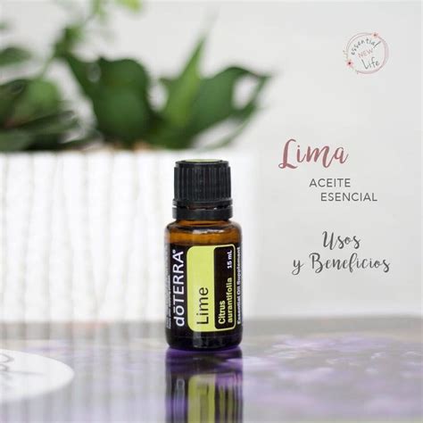 Marife Olivares dōTERRA on Instagram El aceite de lima proporciona