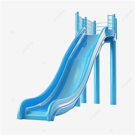 Blue Slide Pool Isolated Plastic Object Water Png Transparent Image