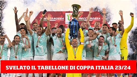 Coppa Italia il tabellone 23 24 già svelati i possibili big match