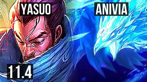 YASUO Vs ANIVIA MID 13 0 5 Legendary 500 Games 1 0M Mastery