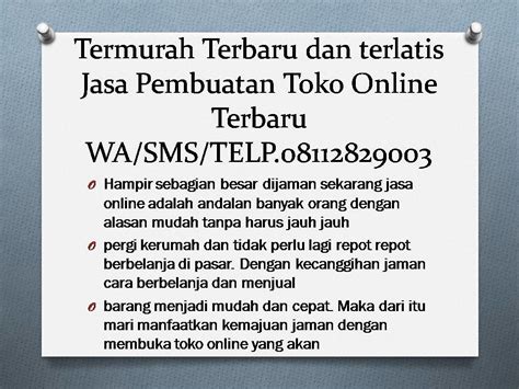 Termurah Terbaru Dan Terlatis Jasa Pembuatan Toko Online T Flickr