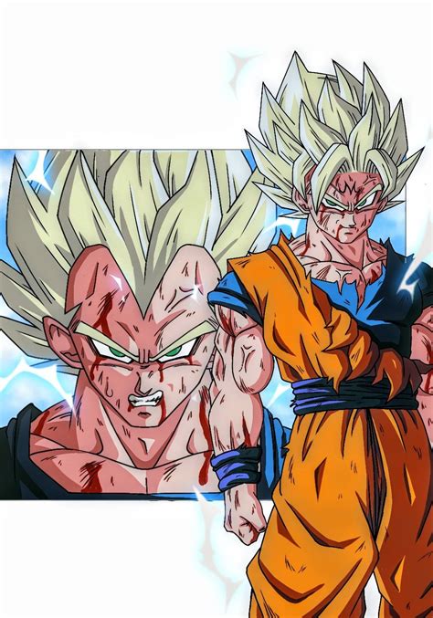 Vegeta Vs Majin Goku Dragon Ball Wallpapers Anime Dragon Ball Super Dragon Ball Z