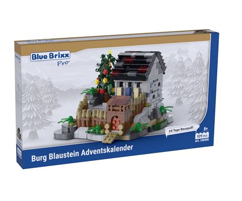 Bluebrixx Pro Burg Blaustein Adventskalender Mittelalterliches Burg