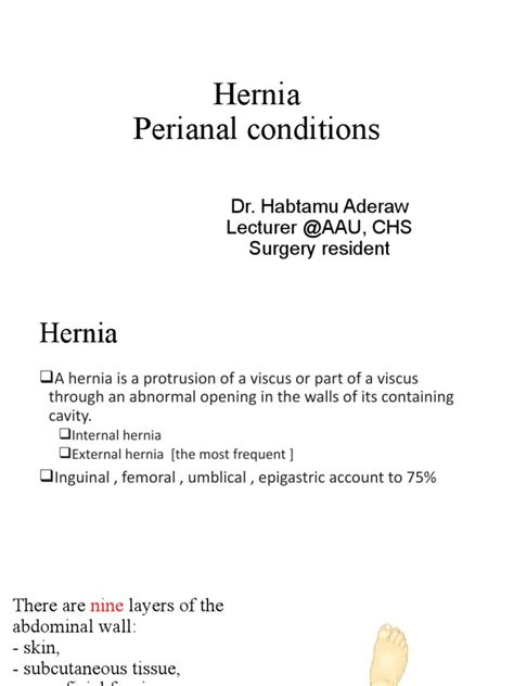 Hernia and Perianal Conditions | Download Free PDF | Gastroenterology | Medical Specialties