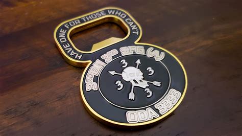 ODA 3333 3rd SFG (A) Coin - Embleholics Custom Challenge Coins | Veteran Owned & Operated