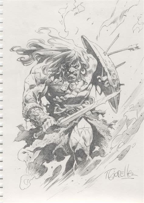 Conan In Sergio Davila S Commissions Comic Art Gallery Room Artofit