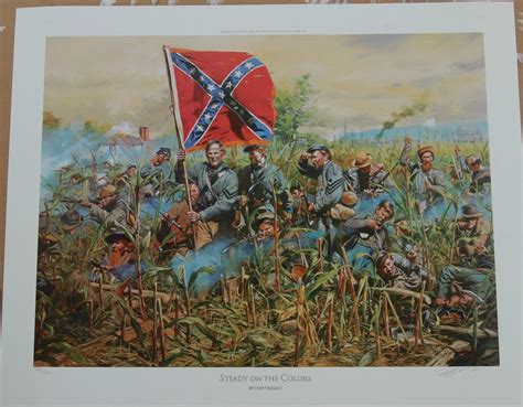 Don Troiani Steady On The Colors Civil War Lt Ed Art Print Military