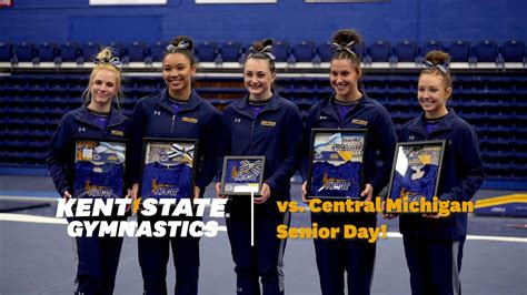 Kent State Gymnastics Senior Day Vs Central Michigan 3 12 23 YouTube