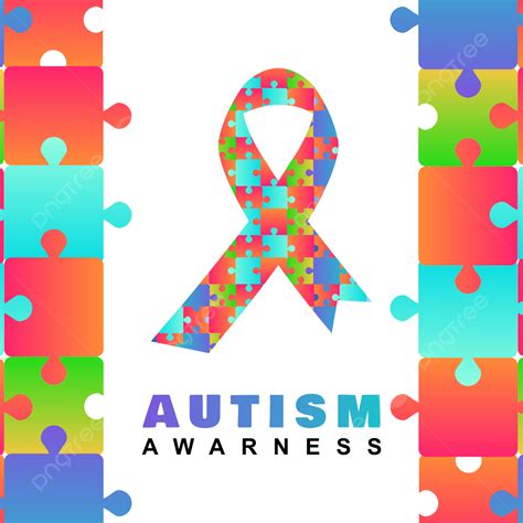 Autism Awareness Day Vector Hd PNG Images Autism Awareness Vector