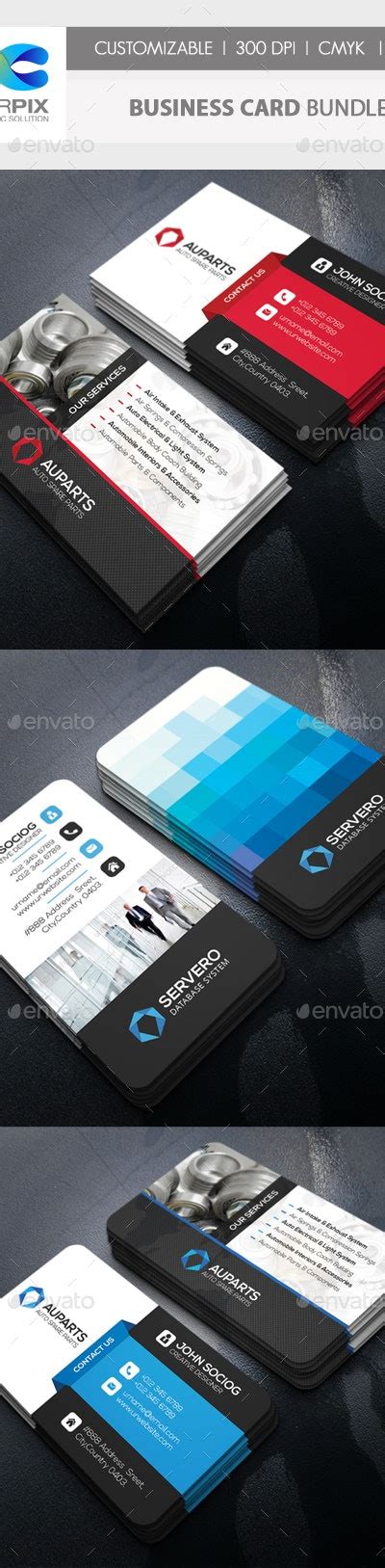 Business Card Bundle By Axnorpix Graphicriver