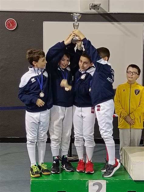 Secondo Posto Per Il Club Scherma Associati Di Alba Asti Al Trofeo