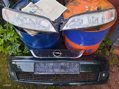 Opel Vectra B рестайлинг передняя решетка радиатора фары - Tallinn ...