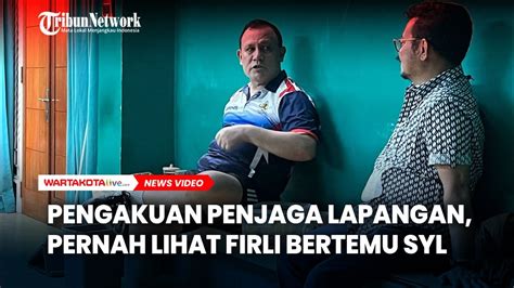 Penjaga Lapangan Bulu Tangkis Mengaku Pernah Lihat Firli Bertemu Syl