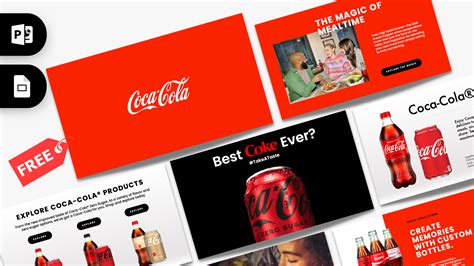 animated coca cola powerpoint template  prezentr