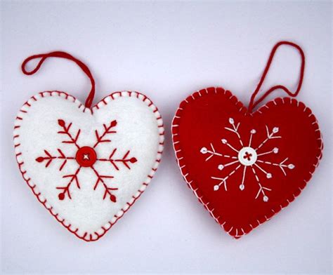 Christmas Heart Ornament