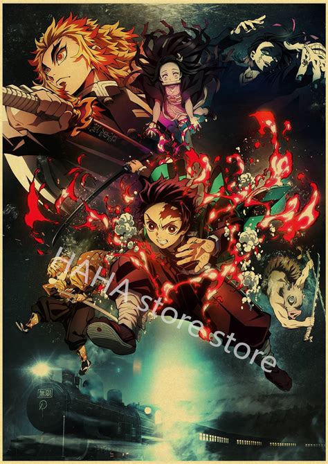 Plakat Anime Kimetsu No Yaiba Demon Slayer Tanjiro Cena Opinie