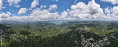 Panoramica Lago de Ilopango Stock Photo | Adobe Stock