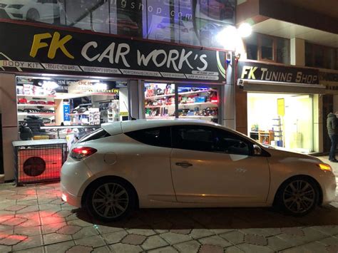 RENAULT MEGANE 3 COUPE SPOR YAY 5 CM gerçek resim FK Tuning Shop