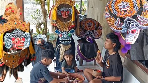 Konyol Irvan Mandikan Barongan Barong Ket Barong Bangkung Barongan